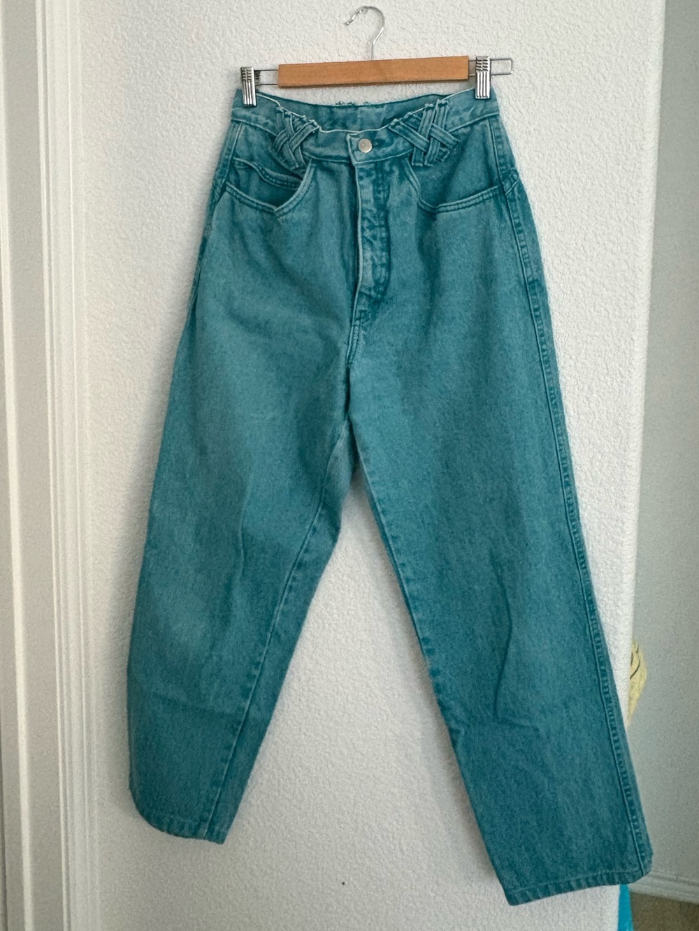 Vintage Roper High-Rise Teal Jeans